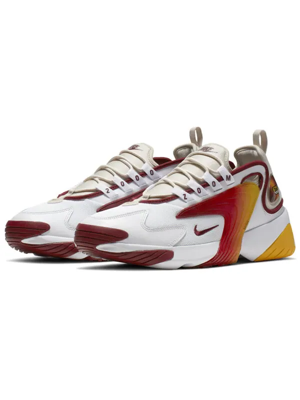 Массивные кроссовки zoom 2k Nike — изображение 2 из 4, красный/желтый/белый