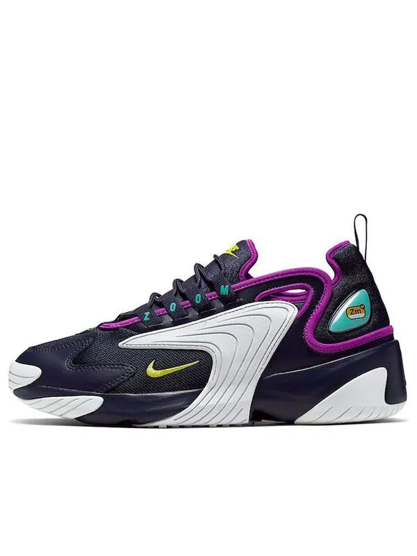 Массивные кроссовки zoom 2k Nike — изображение 1 из 4, синий/желтый-белый