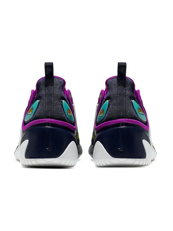 Массивные кроссовки zoom 2k Nike — изображение 4 из 4, синий/желтый-белый