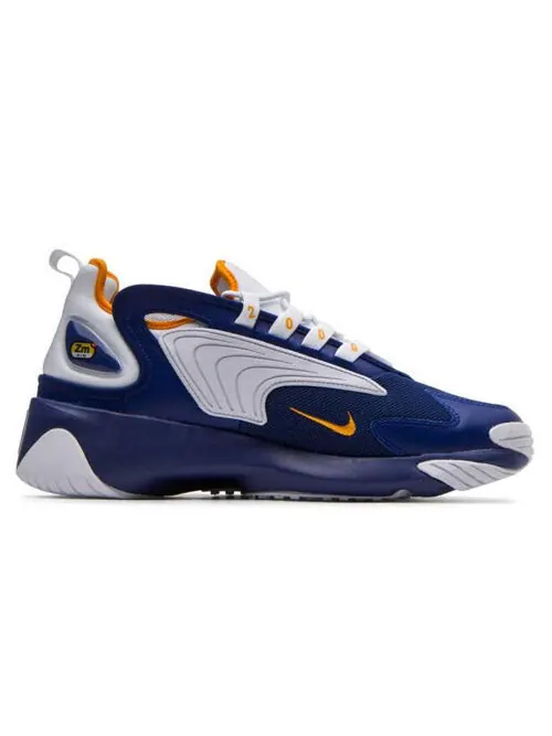 Массивные кроссовки zoom 2k Nike — изображение 2 из 4, темный синий/желтый