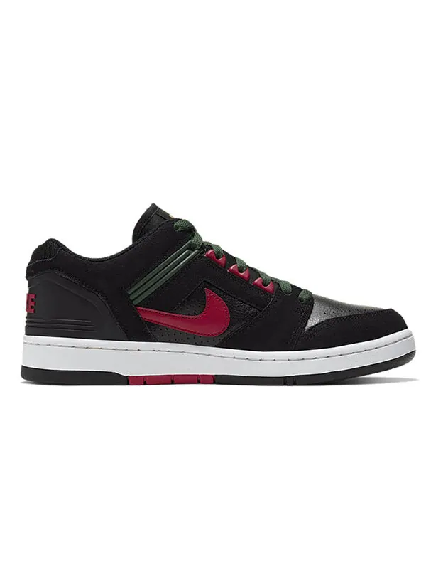 Кроссовки air force 2 low sb Nike — изображение 2 из 4, черный/глубокий/красный