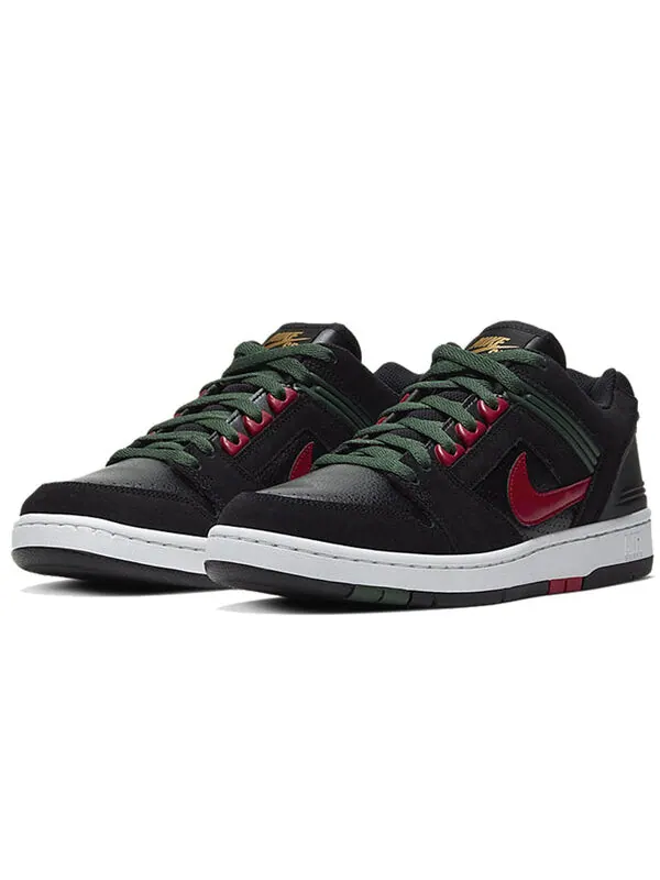 Кроссовки air force 2 low sb Nike — изображение 3 из 4, черный/глубокий/красный
