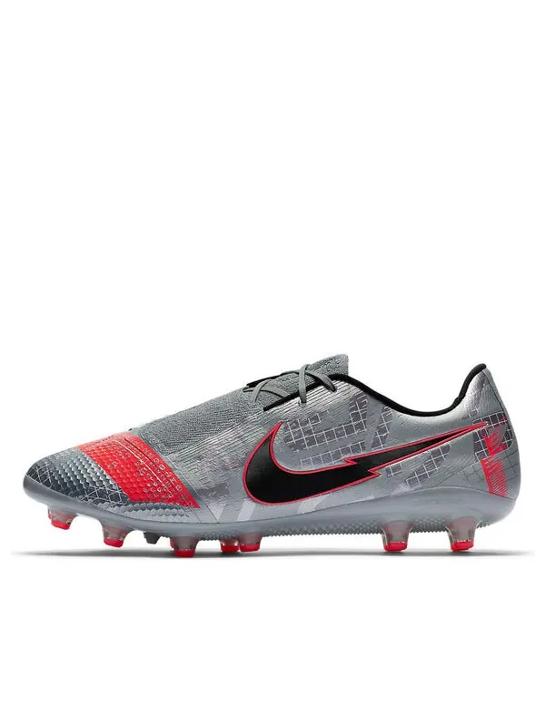 Кроссовки phantom venom elite ag pro 'metallic bomber grey laser crimson' Nike — изображение 1 из 4, серый/оранжевый