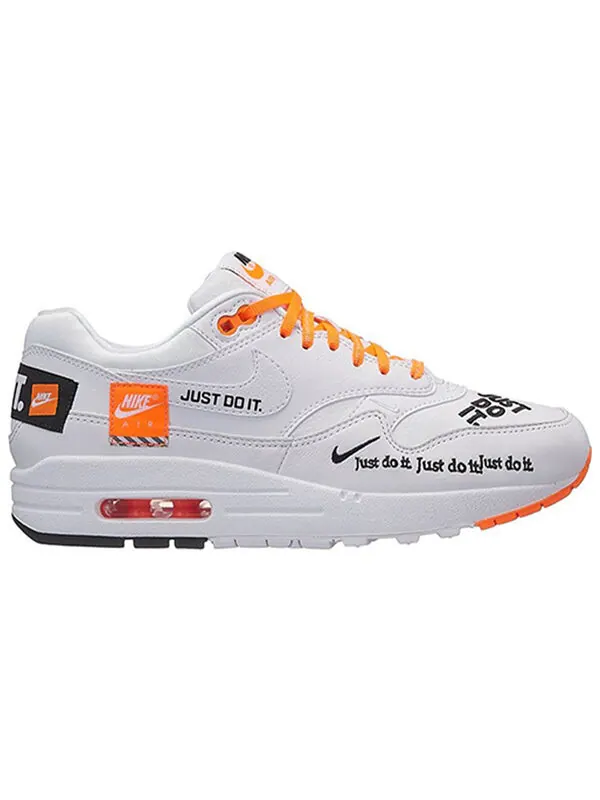 Кроссовки air max 1 Nike — изображение 2 из 4, черный/белый/оранжевый