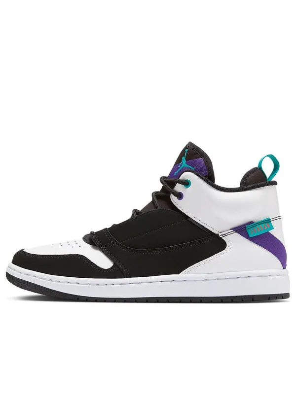 Кроссовки постепенно исчезают Air Jordan — изображение 1 из 4, белый/черный/синий
