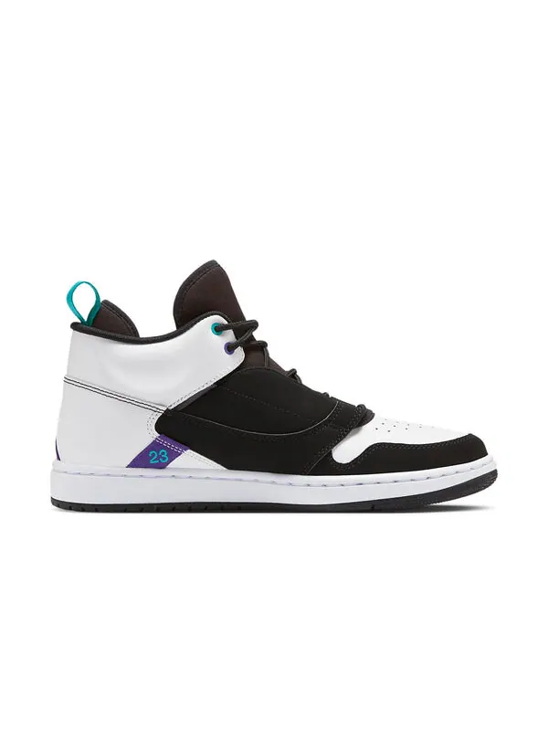 Кроссовки постепенно исчезают Air Jordan — изображение 2 из 4, белый/черный/синий