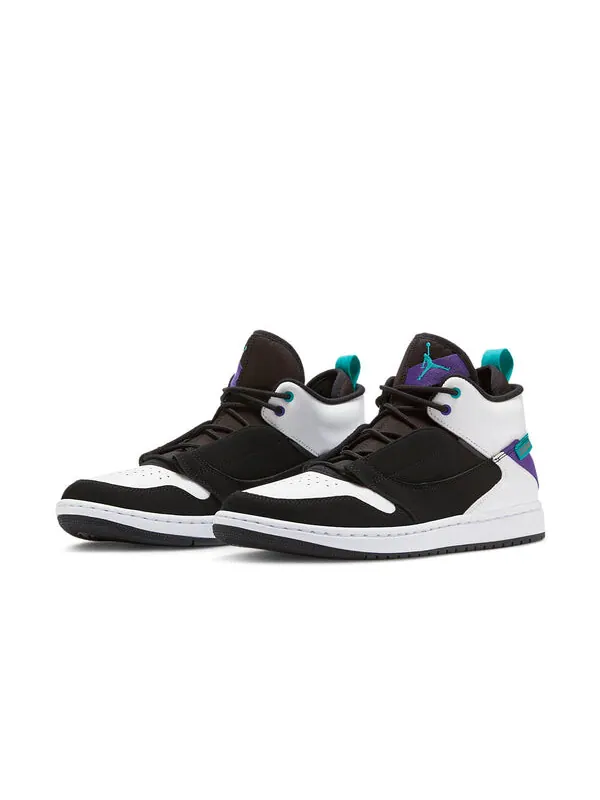 Кроссовки постепенно исчезают Air Jordan — изображение 3 из 4, белый/черный/синий