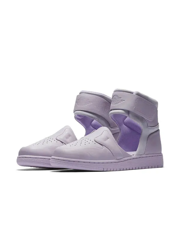 Кроссовки 1 высокие Air Jordan — изображение 3 из 4, фиолетовый/фиолетовый