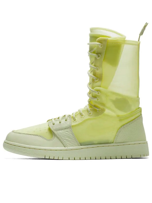 Кроссовки 1 Air Jordan — изображение 1 из 4, зеленый/зеленый