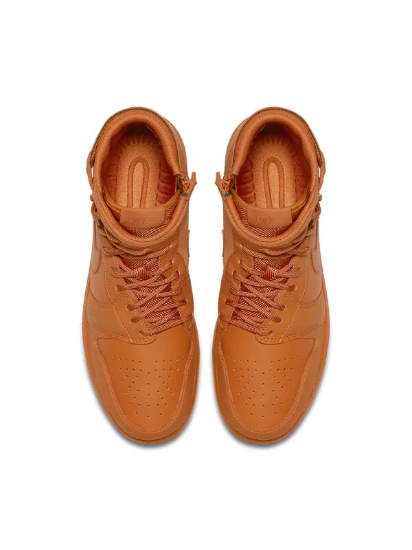 Кроссовки 1 Air Jordan — изображение 4 из 4, оранжевый/оранжевый