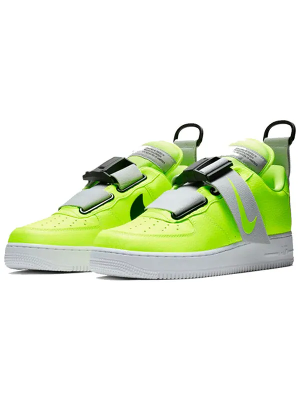 Кроссовки air force 1 low utility 'volt' Nike — изображение 3 из 4, белый-черный