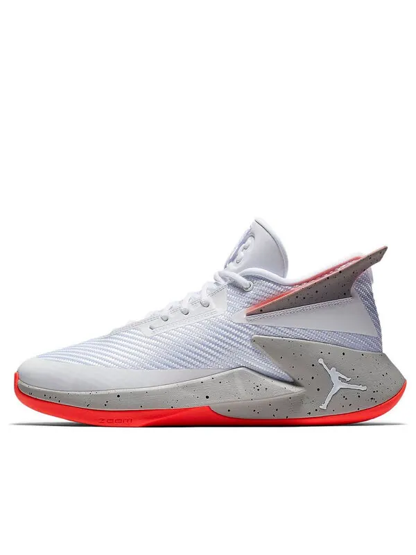 Кроссовки fly lockdown Air Jordan — изображение 1 из 4, белый/серый/оранжевый