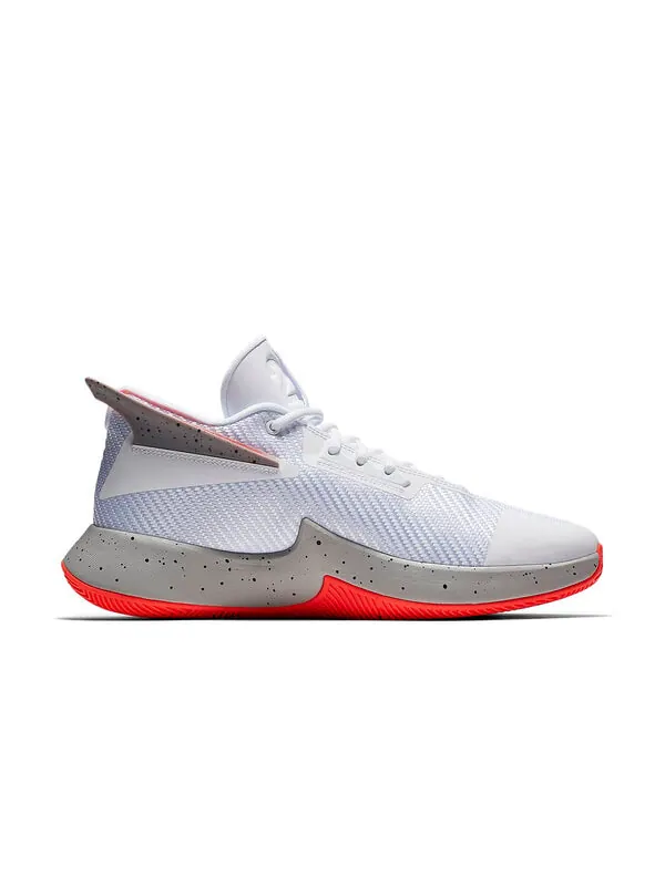 Кроссовки fly lockdown Air Jordan — изображение 2 из 4, белый/серый/оранжевый