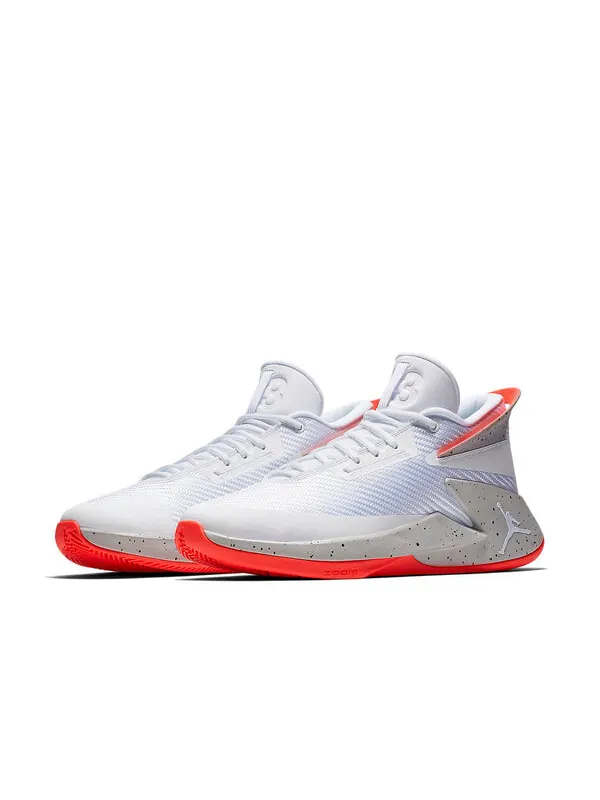 Кроссовки fly lockdown Air Jordan — изображение 3 из 4, белый/серый/оранжевый