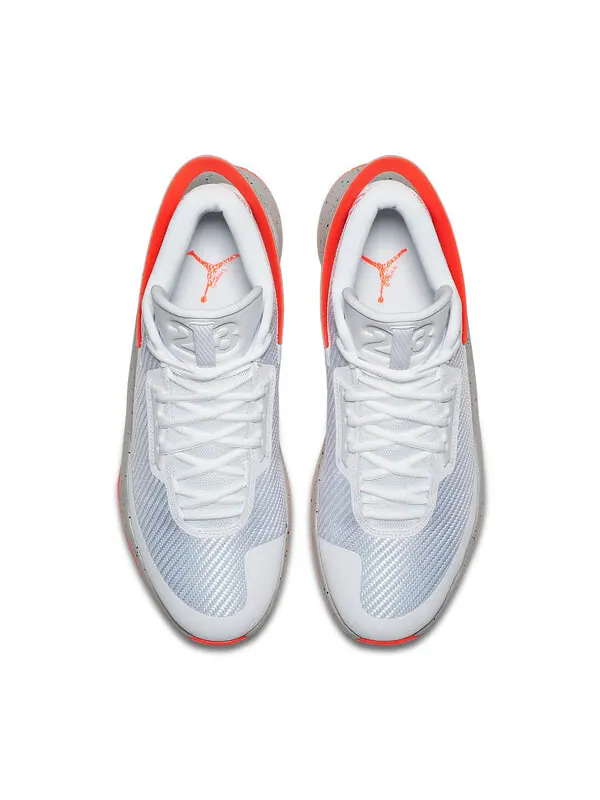 Кроссовки fly lockdown Air Jordan — изображение 4 из 4, белый/серый/оранжевый