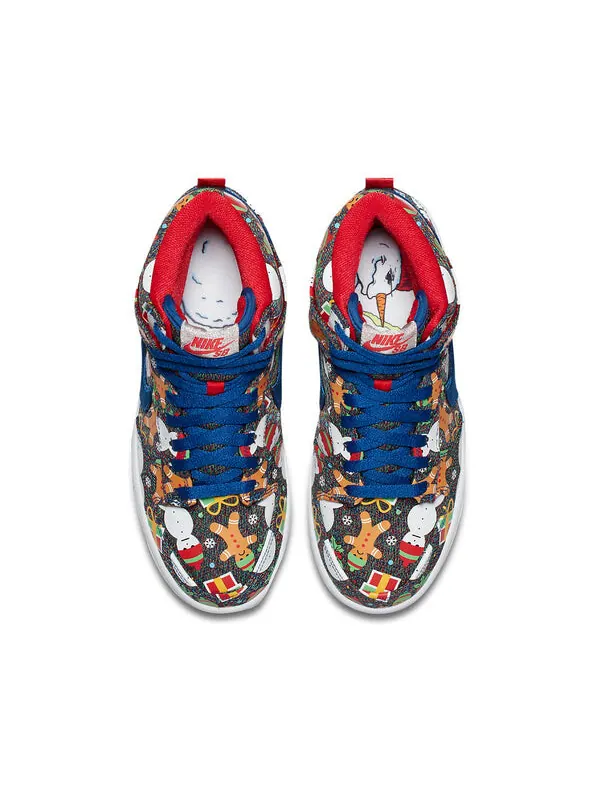 Кроссовки x concept sb dunk pro высокие Nike — изображение 2 из 4, синий/черный