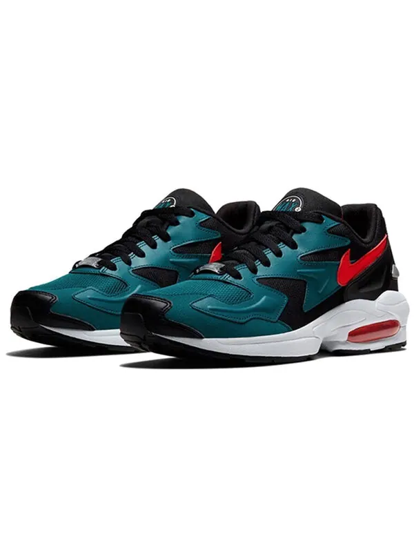 Кроссовки air max 2 легкие Nike — изображение 3 из 4, черный/красный