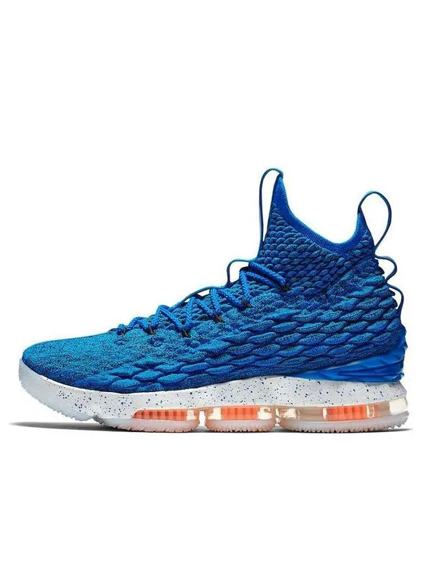Кроссовки lebron 15 ep Nike — изображение 1 из 4, синий/оранжевый-белый