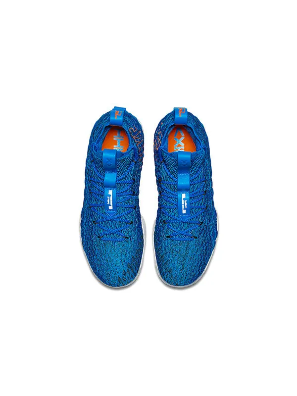 Кроссовки lebron 15 ep Nike — изображение 4 из 4, синий/оранжевый-белый