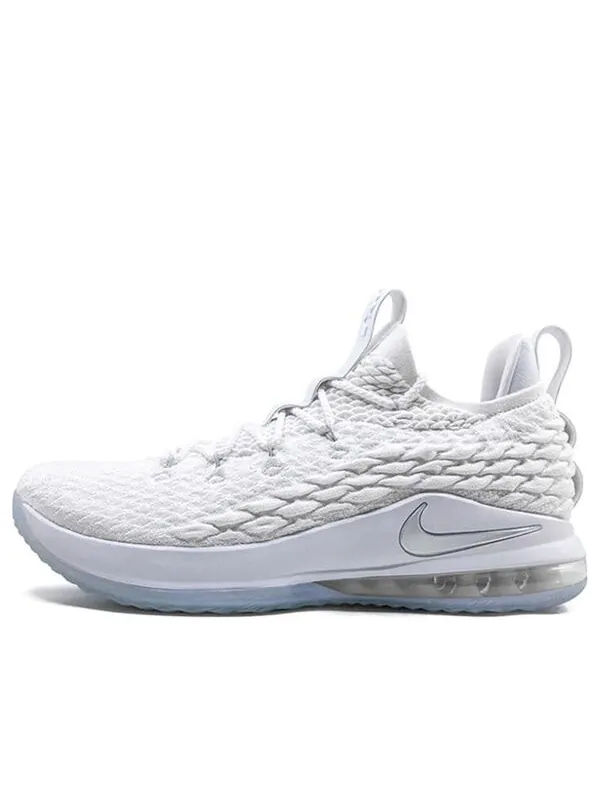 Кроссовки lebron 15 низкие Nike — изображение 1 из 4, белый/серебристый