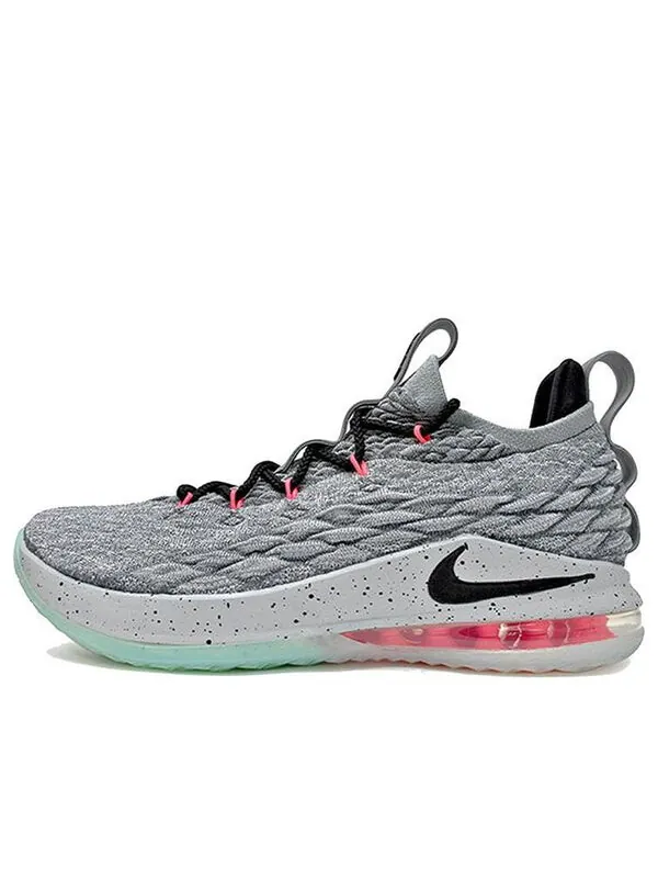 Кроссовки lebron 15 low ep Nike — изображение 1 из 4, серый/розовый