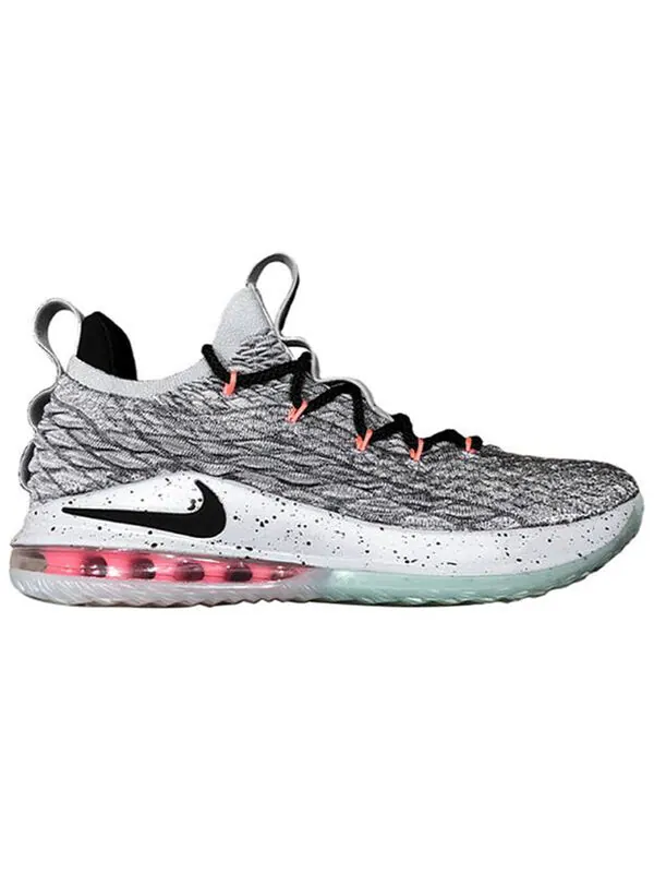 Кроссовки lebron 15 low ep Nike — изображение 2 из 4, серый/розовый