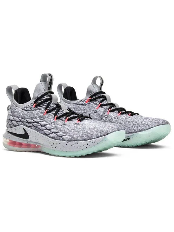 Кроссовки lebron 15 low ep Nike — изображение 3 из 4, серый/розовый