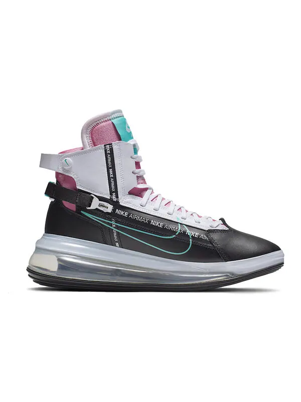 Кроссовки air max 720 saturn Nike — изображение 2 из 4, черный/-белый-яркий