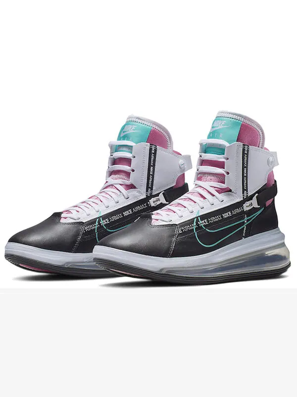 Кроссовки air max 720 saturn Nike — изображение 3 из 4, черный/-белый-яркий