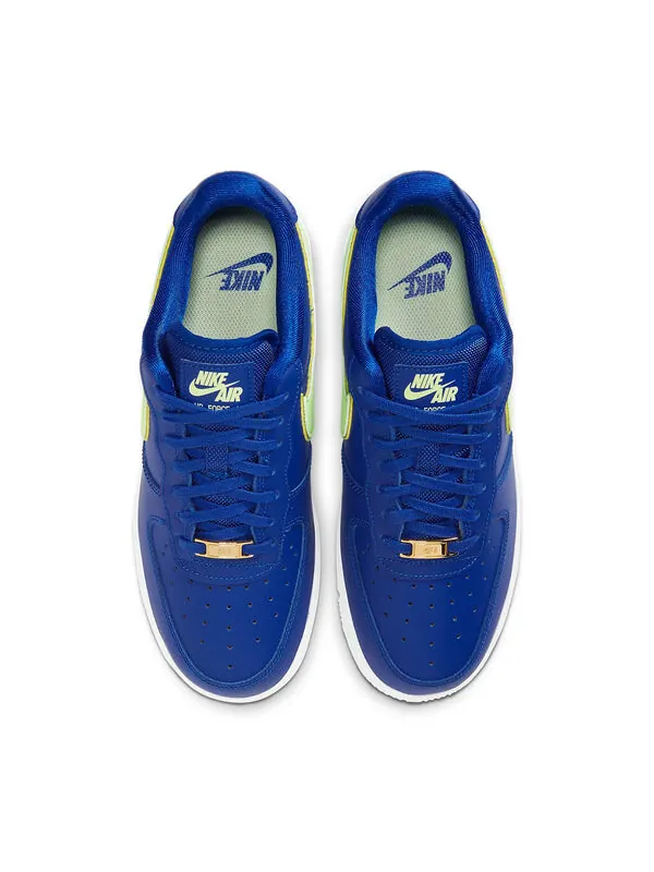 Кроссовки air force 1 '07 ess 'hyper blue volt' Nike — изображение 4 из 4, синий/зеленый