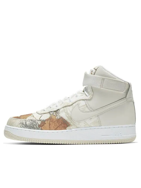 Кроссовки x realtree air force 1 высокие Nike — изображение 1 из 4, белый