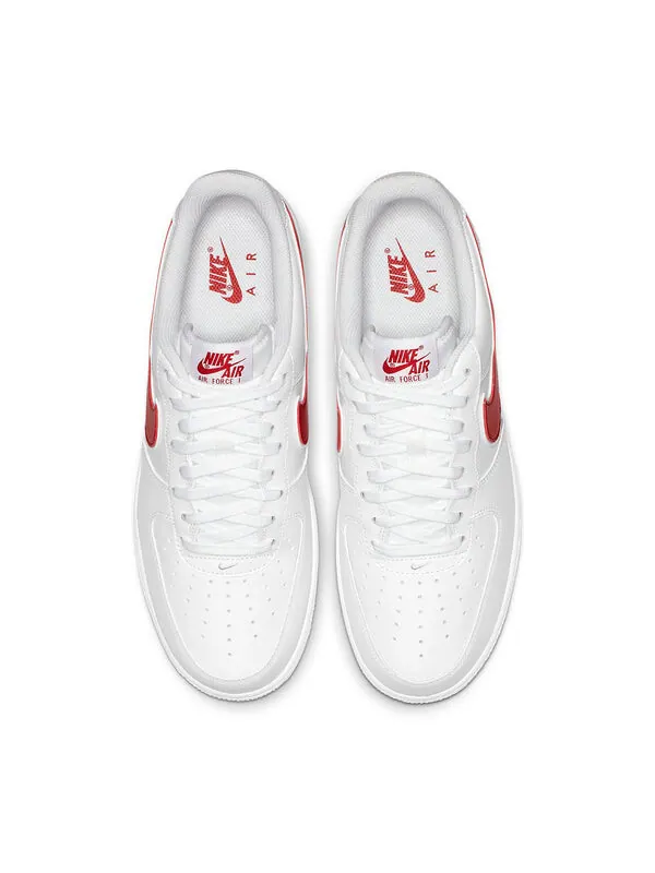 Кроссовки air force 1 low '07 3 'gym red' Nike — изображение 4 из 4, белый/красный
