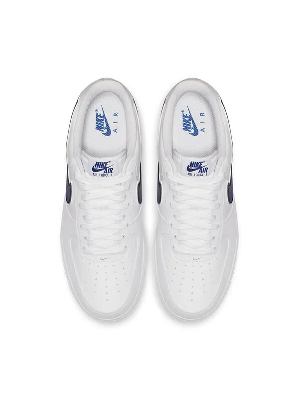 Кроссовки air force 1 '07 3 'white deep royal' Nike — изображение 4 из 4, белый/синий