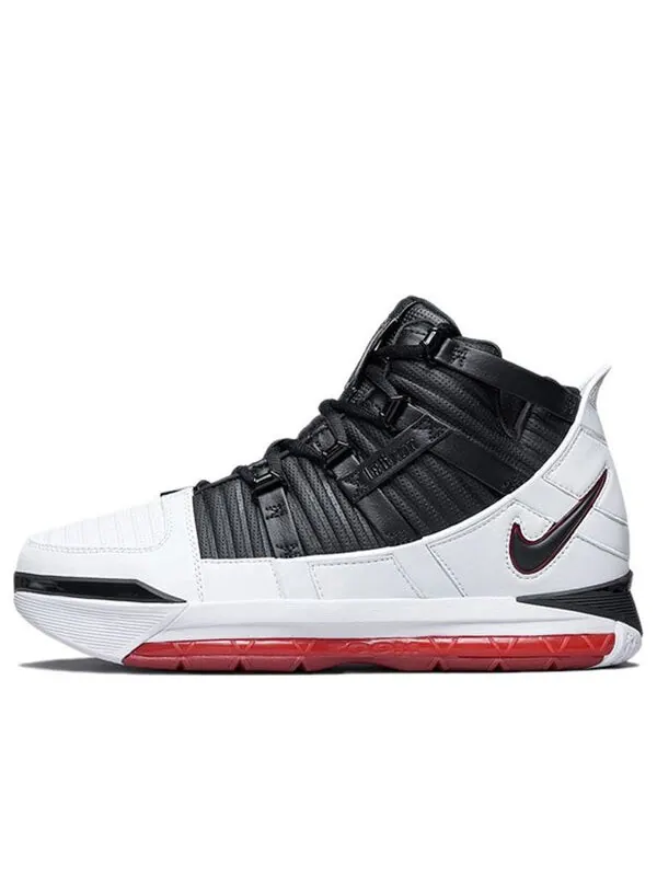 Кроссовки zoom lebron 3 ретро qs Nike — изображение 1 из 4, белый/черный