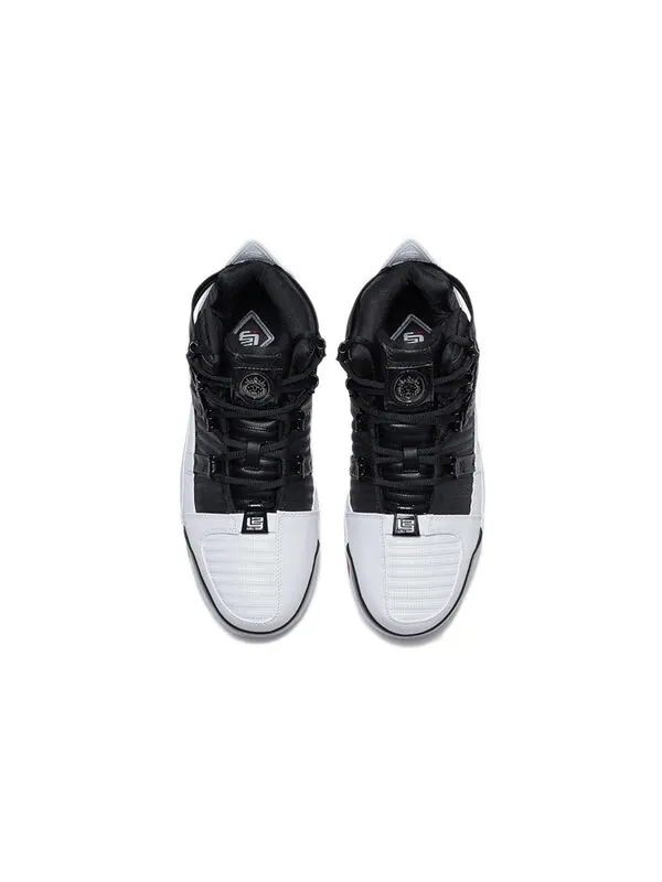 Кроссовки zoom lebron 3 ретро qs Nike — изображение 2 из 4, белый/черный