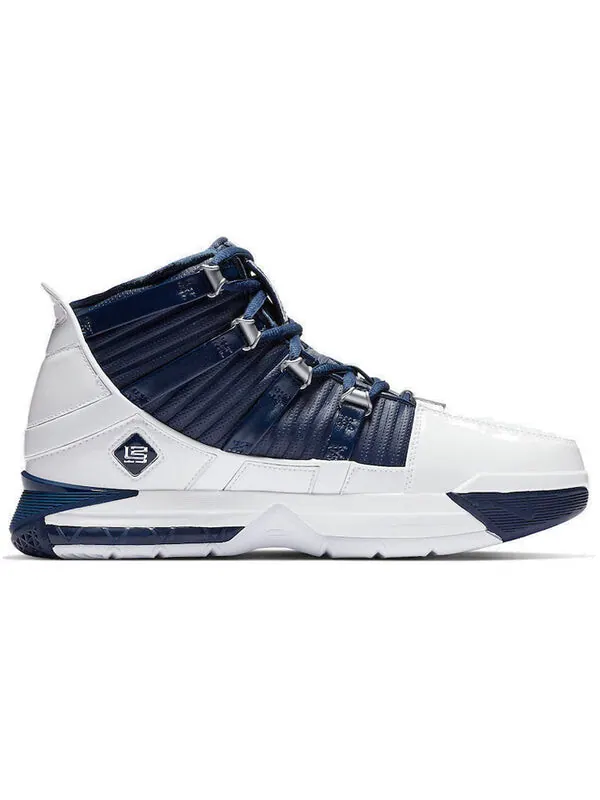 Кроссовки zoom lebron 3 ретро Nike — изображение 2 из 4, синий