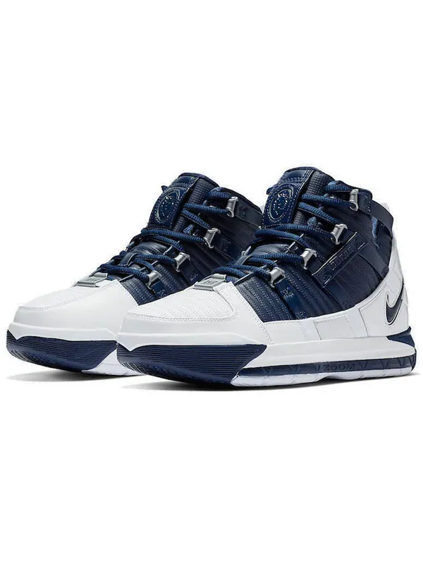 Кроссовки zoom lebron 3 ретро Nike — изображение 3 из 4, синий