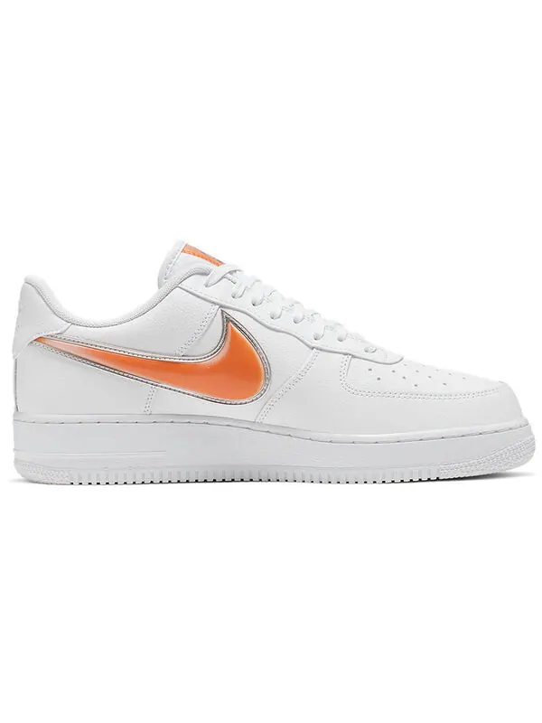 Кроссовки air force 1 низкие Nike — изображение 2 из 4, белый/оранжевый