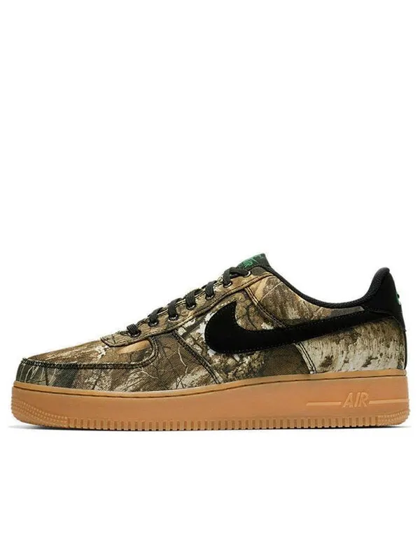 Кроссовки x realtree air force 1 low Nike — изображение 1 из 4, черный--коричневый