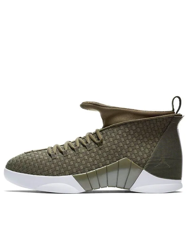 Кроссовки psny x 15 ретро Air Jordan — изображение 1 из 4, оливковый/оливковый