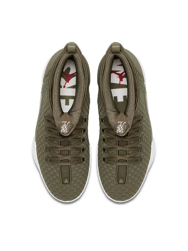 Кроссовки psny x 15 ретро Air Jordan — изображение 4 из 4, оливковый/оливковый