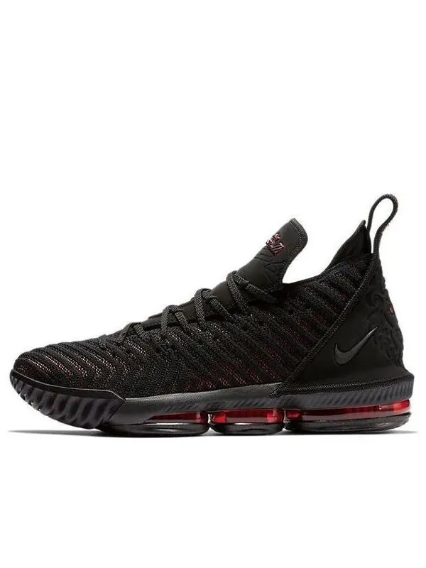 Кроссовки леброн 16 Nike — изображение 1 из 4, черный-красный