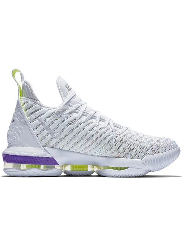 Кроссовки леброн 16 Nike — изображение 2 из 4, серебристый/белый