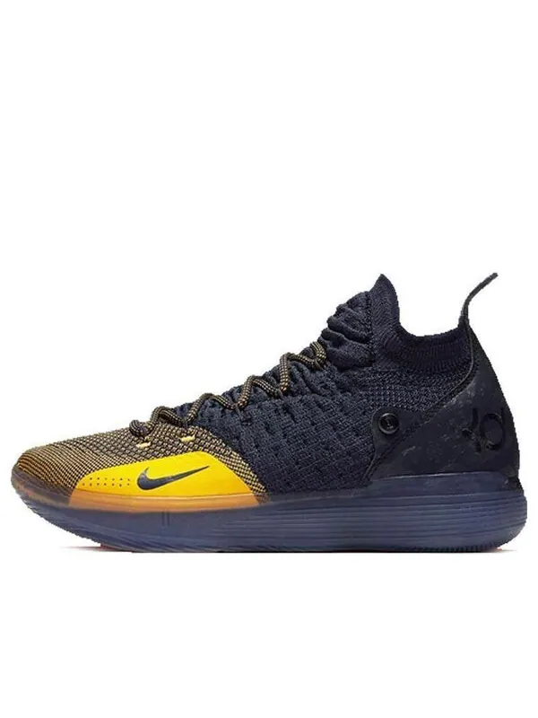 Кроссовки zoom kd 11 Nike — изображение 1 из 4, синий/желтый