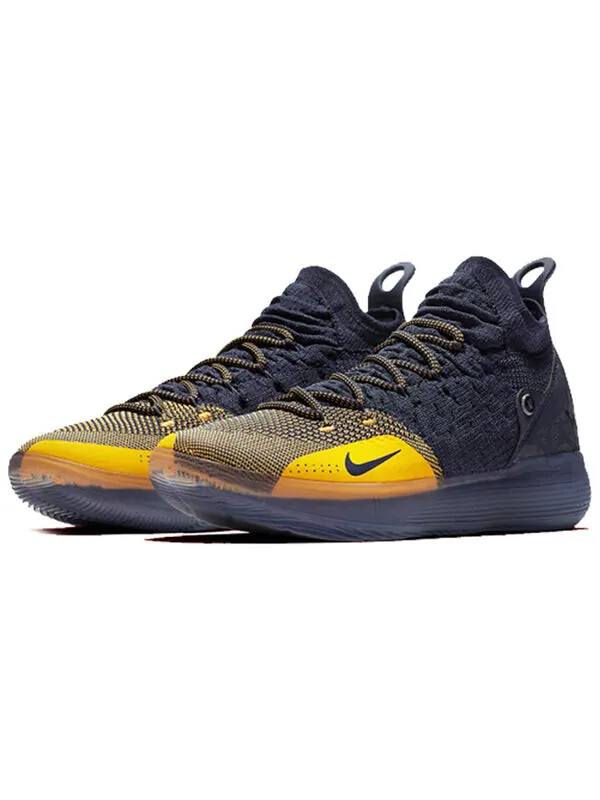 Кроссовки zoom kd 11 Nike — изображение 3 из 4, синий/желтый