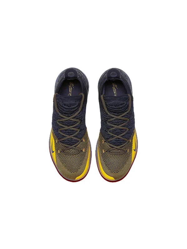 Кроссовки zoom kd 11 Nike — изображение 4 из 4, синий/желтый