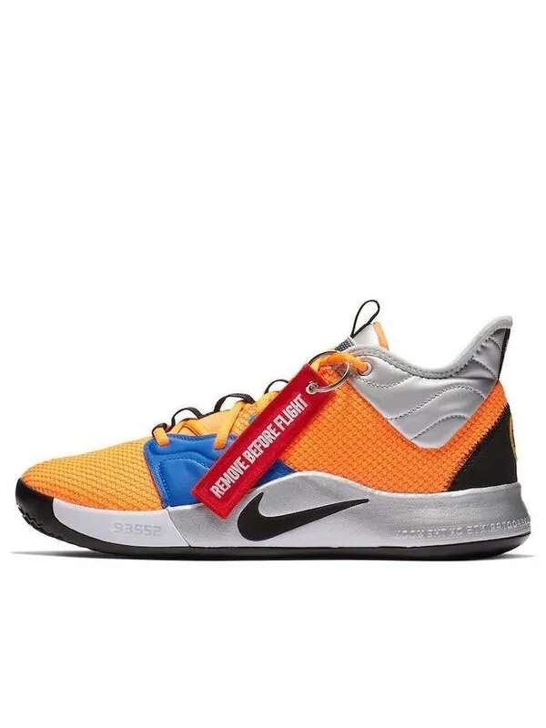 Кроссовки pg 3 nasa 3 оранжево- Nike — изображение 1 из 4, оранжевый/серый
