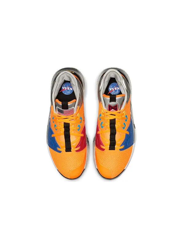 Кроссовки pg 3 nasa 3 оранжево- Nike — изображение 4 из 4, оранжевый/серый