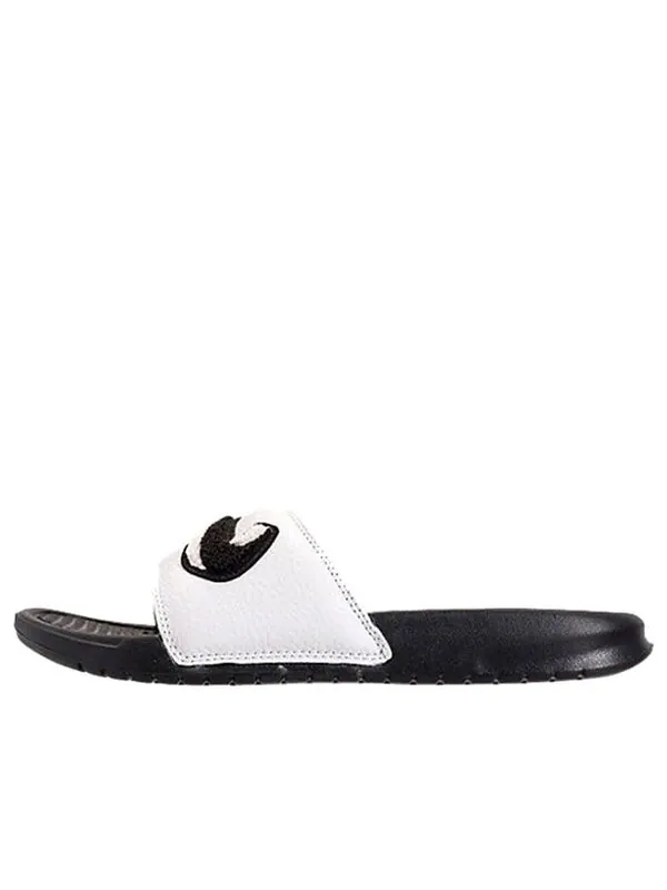 Тапочки benassi jdi slide 'black' Nike — изображение 1 из 4, черный/белый