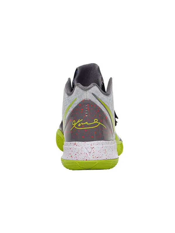Кроссовки kyrie 5 Nike — изображение 4 из 4, серый/зеленый